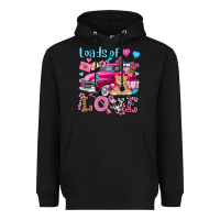 Black loads of love valentine's day olivia Heavyweight Hoodie - OliviaCreatesArt