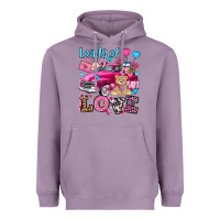 Lavender loads of love valentine's day olivia Heavyweight Hoodie - OliviaCreatesArt