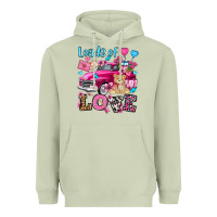 Matcha loads of love valentine's day olivia Heavyweight Hoodie - OliviaCreatesArt