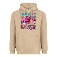Mushroom loads of love valentine's day olivia Heavyweight Hoodie - OliviaCreatesArt