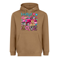 Toasted Coconut loads of love valentine's day olivia Heavyweight Hoodie - OliviaCreatesArt