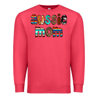 Cardinal Aussie mom Premium Sweatshirt - CowCowDesign