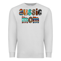 Dove Grey Aussie mom Premium Sweatshirt - CowCowDesign
