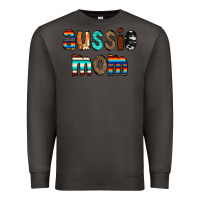 Smoke Aussie mom Premium Sweatshirt - CowCowDesign