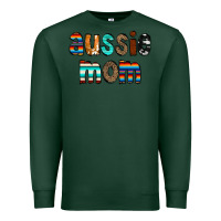 Sports Green Aussie mom Premium Sweatshirt - CowCowDesign