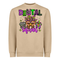 Mushroom dental squad mardi gras teeth Heavyweight Sweatshirt - Jasminsmagicworld