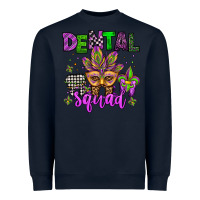 Navy dental squad mardi gras teeth Heavyweight Sweatshirt - Jasminsmagicworld
