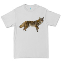 Dove Grey coyote Premium Tee - LillyAllenDesigns