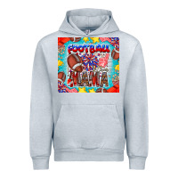 Heather Grey Football Mama Urban Hoodie - CowhideDigitalArt