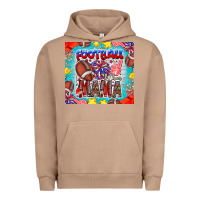 Pigment Burro Football Mama Urban Hoodie - CowhideDigitalArt