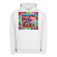 Pigment Lunar Rock Football Mama Urban Hoodie - CowhideDigitalArt