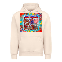 Sandshell Football Mama Urban Hoodie - CowhideDigitalArt