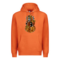 Carrot leopard pumpkin polka dot sunflower Premium Hoodie - JahusDesignShop