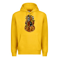 Lemon leopard pumpkin polka dot sunflower Premium Hoodie - JahusDesignShop