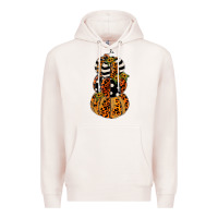 Pale Pink leopard pumpkin polka dot sunflower Premium Hoodie - JahusDesignShop