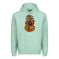 Seafoam leopard pumpkin polka dot sunflower Premium Hoodie - JahusDesignShop