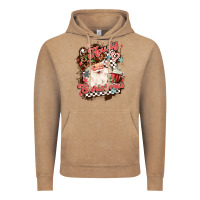 Vintage Coffee western howdy christmas Vintage Hoodie - MaliasSmallBusiness