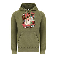 Vintage Olive western howdy christmas Vintage Hoodie - MaliasSmallBusiness