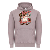 Vintage Zinc western howdy christmas Vintage Hoodie - MaliasSmallBusiness