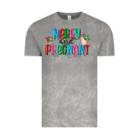 Cloud Rock merry and pregnant Vintage Tee - MaliasSmallBusiness