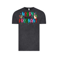 Vintage Black merry and pregnant Vintage Tee - MaliasSmallBusiness