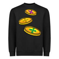 Black louisiana coins Heavyweight Sweatshirt - BarkalooDesign