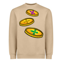 Mushroom louisiana coins Heavyweight Sweatshirt - BarkalooDesign