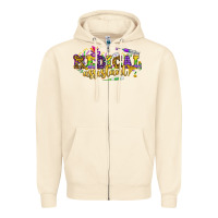 Ma Medical Assistant Mardi Gras Zipper Hoodie | Teevron