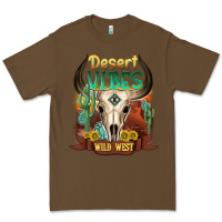 Cacao desert vibes wild west Premium Tee - NancyCooperArtShop
