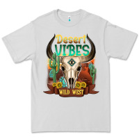 Dove Grey desert vibes wild west Premium Tee - NancyCooperArtShop