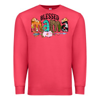 Cardinal Blessed Mama Premium Sweatshirt - CowCowDesign