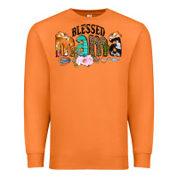 Carrot Blessed Mama Premium Sweatshirt - CowCowDesign