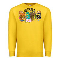 Lemon Blessed Mama Premium Sweatshirt - CowCowDesign