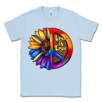 Dusty Blue love is love Classic Tee - JahusDesignShop