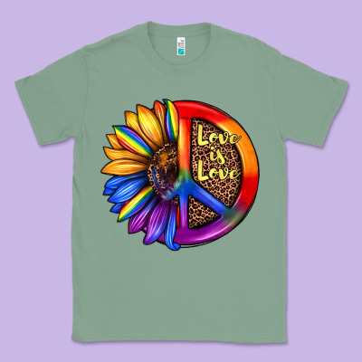 Love Is Love Classic Tee Designed By Jahusdesignshop