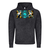 Vintage Black Sunflower Cowhide Turquoise Gemstone Mom Vintage Hoodie - Jasminsmagicworld