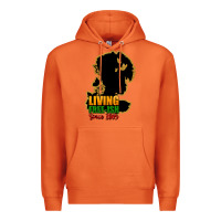 Carrot Living free-ish since 1865 Premium Hoodie - HowdyJamesFarm