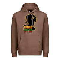 Chestnut Living free-ish since 1865 Premium Hoodie - HowdyJamesFarm