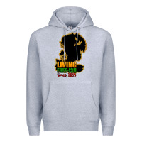 Heather Grey Living free-ish since 1865 Premium Hoodie - HowdyJamesFarm