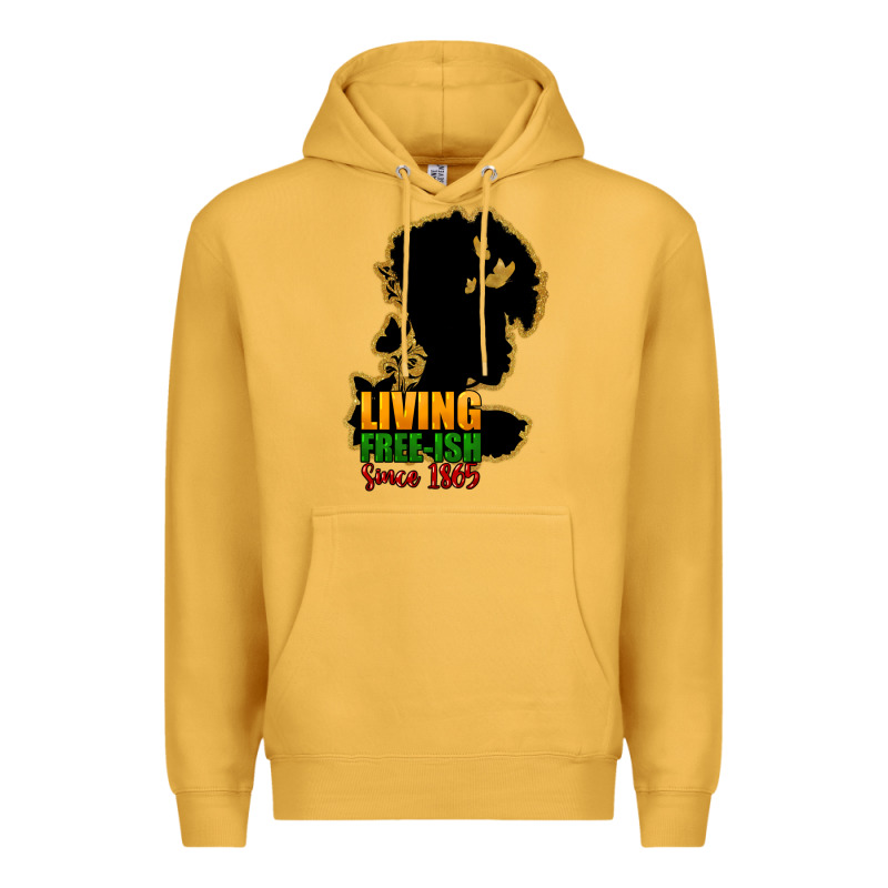 Living Free-ish Since 1865 Premium Hoodie by HowdyJamesFarm | Teevron