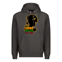 Smoke Living free-ish since 1865 Premium Hoodie - HowdyJamesFarm