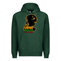 Sports Green Living free-ish since 1865 Premium Hoodie - HowdyJamesFarm