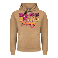 Boss Lady Afro Woman Vintage Hoodie | Teevron