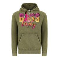Vintage Olive boss lady afro woman Vintage Hoodie - NancyCooperArtShop