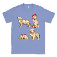Colony Blue christmas dogs Classic Tee - MaliasSmallBusiness