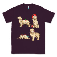 Plum christmas dogs Classic Tee - MaliasSmallBusiness