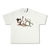Pistachio snowman with wine Urban Heavy Tee - MaliasSmallBusiness