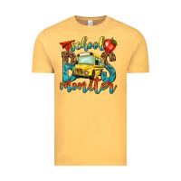 Vintage Mustard school bus monitor Vintage Tee - NancyCooperArtShop