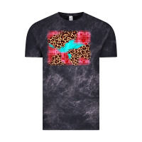 Cloud Black valentine's day leopard background Vintage Tee - JahusDesignShop