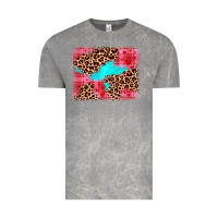 Cloud Rock valentine's day leopard background Vintage Tee - JahusDesignShop